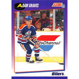 Řadové karty - Graves Adam - 1991-92 Score American No.358