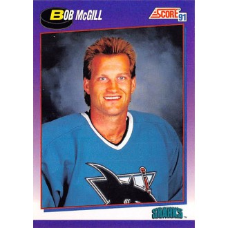 Řadové karty - McGill Bob - 1991-92 Score American No.368