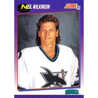 Řadové karty - Wilkinson Neil - 1991-92 Score American No.369