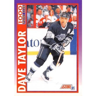 Řadové karty - Taylor Dave - 1991-92 Score American No.374