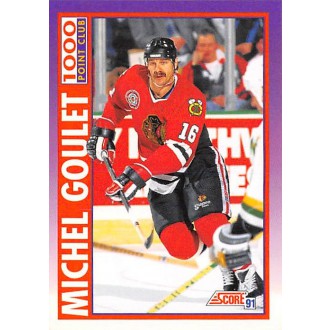 Řadové karty - Goulet Michel - 1991-92 Score American No.375