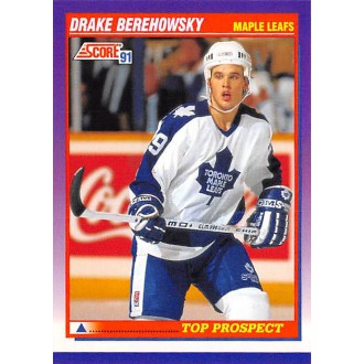 Řadové karty - Berehowsky Drake - 1991-92 Score American No.385