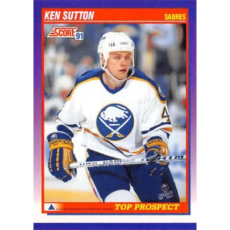 Řadové karty - Sutton Ken - 1991-92 Score American No.393