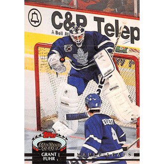 Řadové karty - Fuhr Grant - 1992-93 Stadium Club No.412