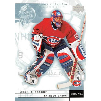 Řadové karty - Theodore Jose, Garon Mathieu - 2002-03 Mask Collection No.45