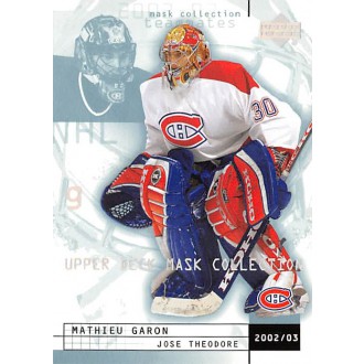 Řadové karty - Garon Mathieu, Theodore Jose - 2002-03 Mask Collection No.46