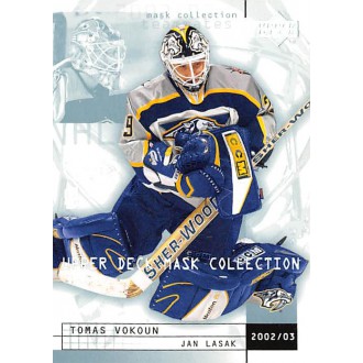 Řadové karty - Vokoun Tomáš, Lašák Ján - 2002-03 Mask Collection No.49