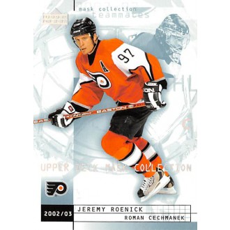 Řadové karty - Roenick Jeremy, Čechmánek Roman - 2002-03 Mask Collection No.62