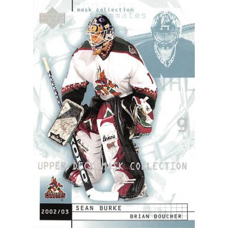 Řadové karty - Burke Sean, Boucher Brian - 2002-03 Mask Collection No.65