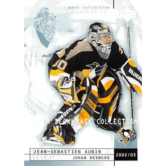 Řadové karty - Aubin Jean-Sebastien, Hedberg Johan - 2002-03 Mask Collection No.69
