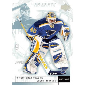 Řadové karty - Brathwaite Fred, Johnson Brent - 2002-03 Mask Collection No.77