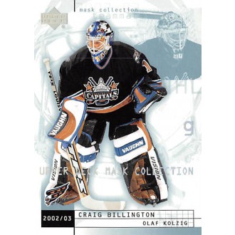 Řadové karty - Billington Craig, Kolzig Olaf - 2002-03 Mask Collection No.89