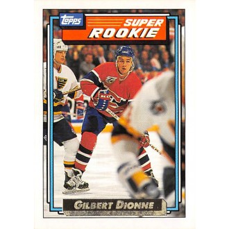 Paralelní karty - Dionne Gilbert - 1992-93 Topps Gold No.13
