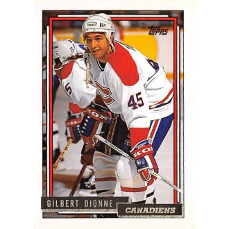 Paralelní karty - Dionne Gilbert - 1992-93 Topps Gold No.19
