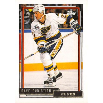 Paralelní karty - Christian Dave - 1992-93 Topps Gold No.21