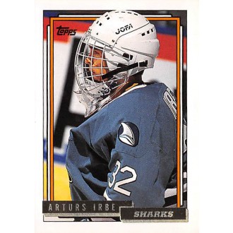 Paralelní karty - Irbe Arturs - 1992-93 Topps Gold No.25