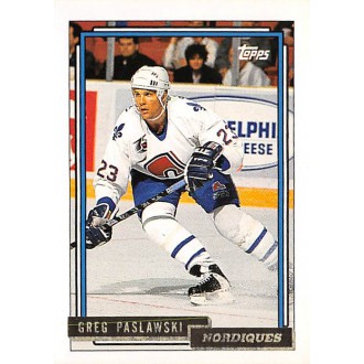 Paralelní karty - Paslawski Greg - 1992-93 Topps Gold No.33