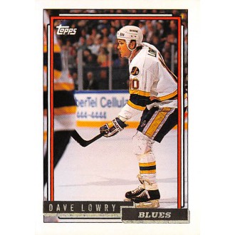 Paralelní karty - Lowry Dave - 1992-93 Topps Gold No.42