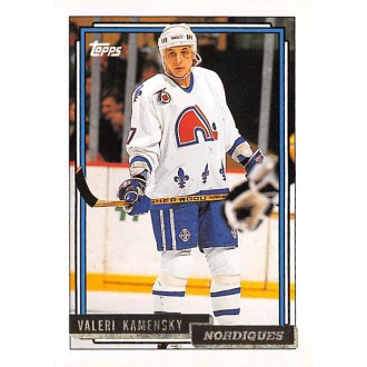 Paralelní karty - Kamensky Valeri - 1992-93 Topps Gold No.53