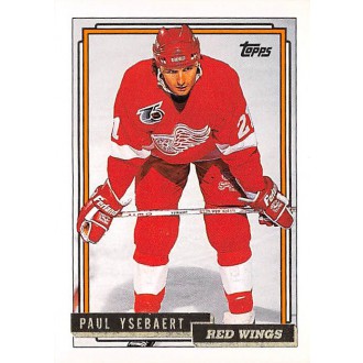 Paralelní karty - Ysebaert Paul - 1992-93 Topps Gold No.58