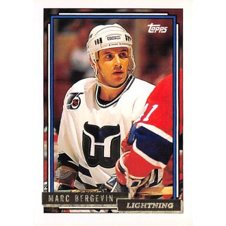 Paralelní karty - Bergevin Marc - 1992-93 Topps Gold No.61