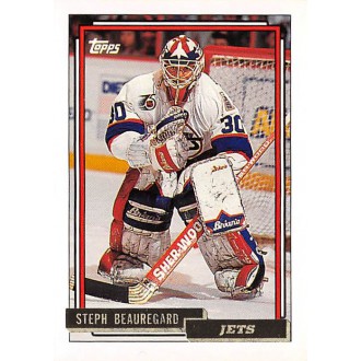 Paralelní karty - Beauregard Steph - 1992-93 Topps Gold No.62