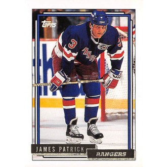 Paralelní karty - Patrick James - 1992-93 Topps Gold No.71