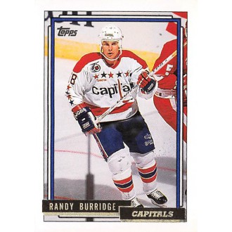 Paralelní karty - Burridge Randy - 1992-93 Topps Gold No.83