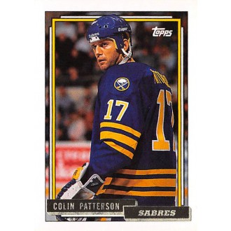 Paralelní karty - Patterson Colin - 1992-93 Topps Gold No.91