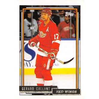 Paralelní karty - Gallant Gerard - 1992-93 Topps Gold No.92