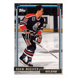 Paralelní karty - Maciver Norm - 1992-93 Topps Gold No.96