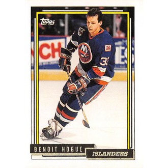 Paralelní karty - Hogue Benoit - 1992-93 Topps Gold No.103