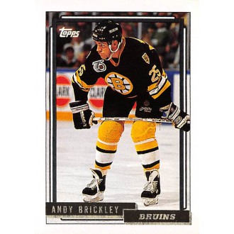 Paralelní karty - Brickley Andy - 1992-93 Topps Gold No.109