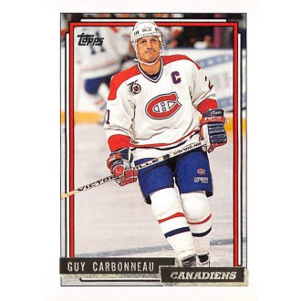 Paralelní karty - Carbonneau Guy - 1992-93 Topps Gold No.125