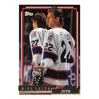 Paralelní karty - Lalor Mike - 1992-93 Topps Gold No.140