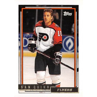 Paralelní karty - Quinn Dan - 1992-93 Topps Gold No.143