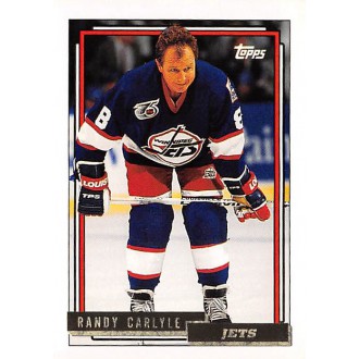 Paralelní karty - Carlyle Randy - 1992-93 Topps Gold No.147