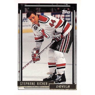 Paralelní karty - Richer Stephane - 1992-93 Topps Gold No.160