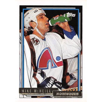 Paralelní karty - McNeill Mike - 1992-93 Topps Gold No.166