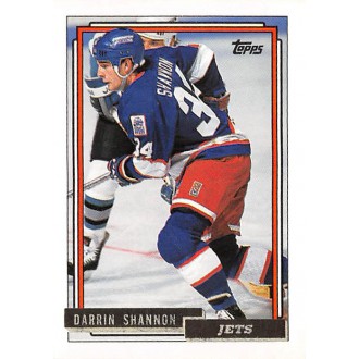 Paralelní karty - Shannon Darrin - 1992-93 Topps Gold No.167