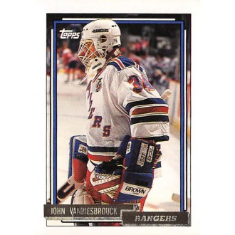 Paralelní karty - Vanbiesbrouck John - 1992-93 Topps Gold No.169