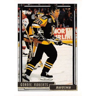 Paralelní karty - Roberts Gordie - 1992-93 Topps Gold No.176