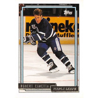 Paralelní karty - Cimetta Robert - 1992-93 Topps Gold No.181