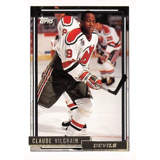 Paralelní karty - Vilgrain Claude - 1992-93 Topps Gold No.187