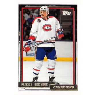 Paralelní karty - Brisebois Patrice - 1992-93 Topps Gold No.189