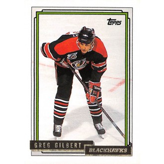 Paralelní karty - Gilbert Greg - 1992-93 Topps Gold No.218