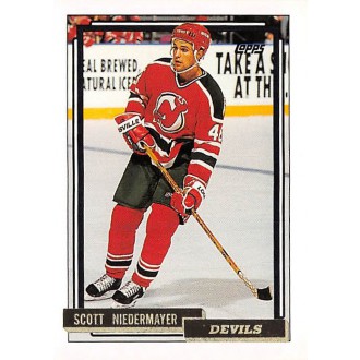 Paralelní karty - Niedermayer Scott - 1992-93 Topps Gold No.223
