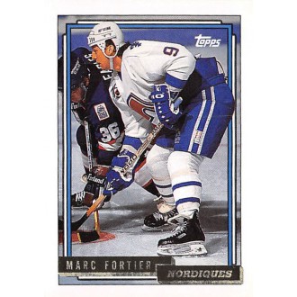 Paralelní karty - Fortier Marc - 1992-93 Topps Gold No.226
