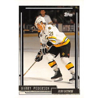 Paralelní karty - Pederson Barry - 1992-93 Topps Gold No.241