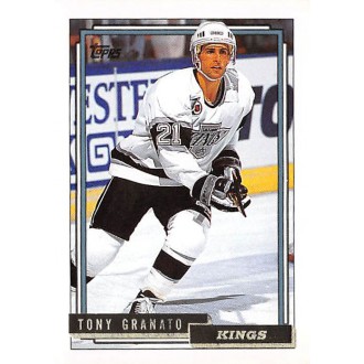 Paralelní karty - Granato Tony - 1992-93 Topps Gold No.242